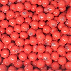 Candy Retailer Hot Chew Cinnamon Bubble Gum Gumballs 1 Lb