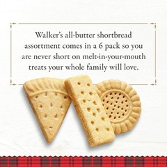 Walkers Shortbread Assorted Shortbread Cookies, 8.8 Ounce Box (Pack of 6)