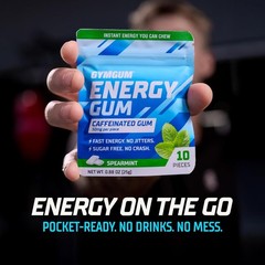 Energy Caffeine Gum 120ct | Sugar-Free Keto Gum