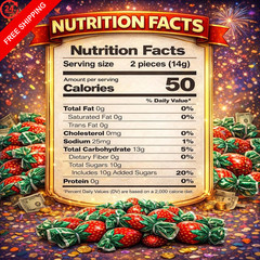 Strawberry Bon Candy | 2 LB Value pack | – Individually Wrapped 2