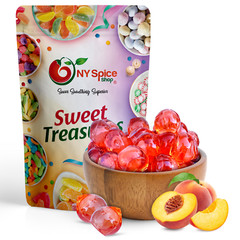 Peach Fruit Filled Gummy Soft Gummy Juicy Candies Weight 8oz TO 5lb