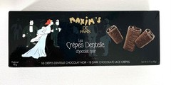 Maxim’s, Dark Chocolate Lace Crepes, FRANCE – NEW, Sealed Box