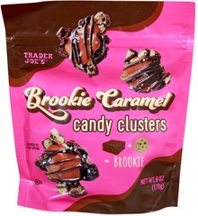 2 Pack Trader Joe’s Brookie Caramel Candy Clusters 6oz each