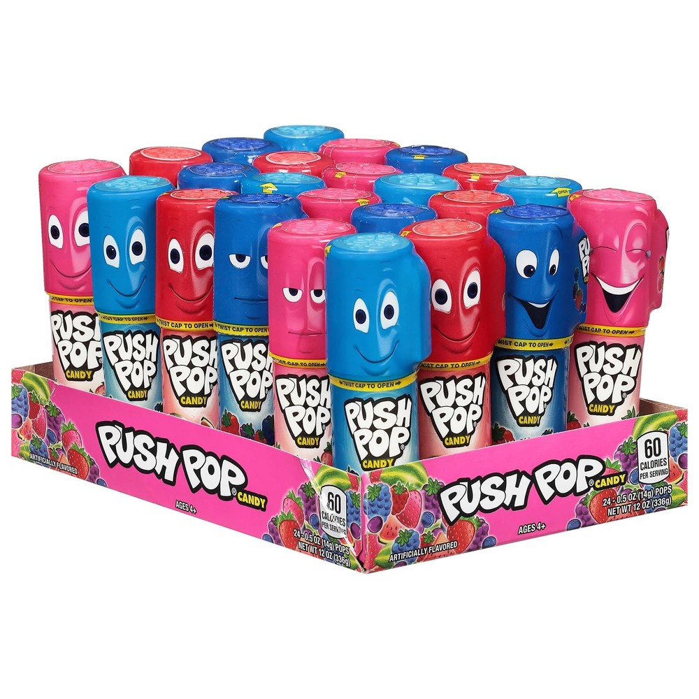 Candy Lollipops – Individually Wrapped Variety Candy Party Pack – 24 Count Lo…