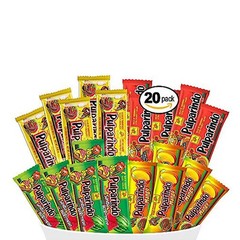 Mexican Candy Snack Mix: Tamarind, Hot, Mango, Watermelon, Chamoy – 20 Count