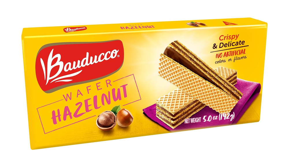 Bauducco Hazelnut Wafers – Crispy Wafer Cookies With 3 Delicious, Indulgent Deca