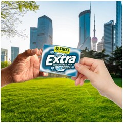 EXTRA Polar Ice Sugar Free Gum Multipack – 6 x 35 Sticks for On-the-Go Freshness