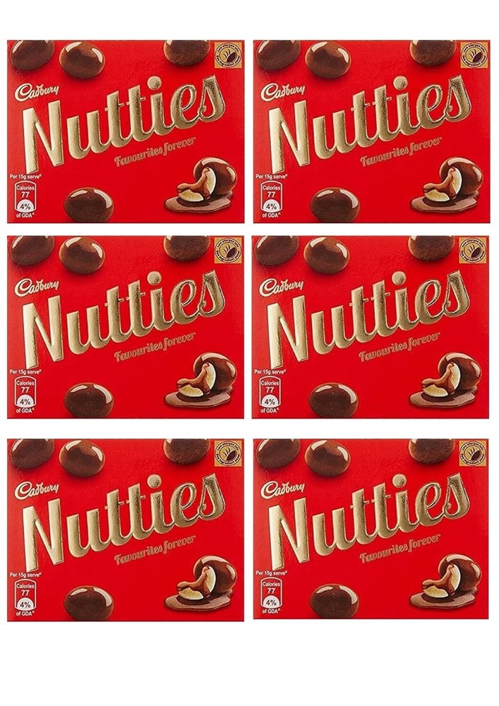 Cadbury Nutties Chocolate, 30 G – Pack of 6 free shipping