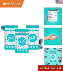 New Natural Wintergreen Sugar-Free Gum, 165 Pieces Pack of 3