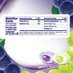 Guilt-Free Grape Medley Gum with Xylitol – 300 Pieces, Perfect for Freshness