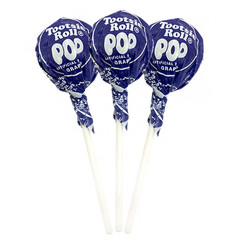 Grape (Purple/Blue) Tootsie Pops – Fresh Wrapped Bulk Lollipops – 10–100 Ct