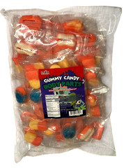 Gummy Body Parts Candy – 60 Individually Wrapped Treats, Thumbs, Fingers, Teeth