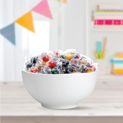 Jaw Breakers Hard Candy 3 Pound Bulk Pack About 230 Count Individually Wrapped