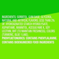 EXTRA Spearmint Sugar Free Chewing Gum, 8 Pack 120 Count (Pack of 1), Green