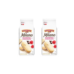 Milano Cookies, Raspberry Chocolate, 7 Oz. Bag