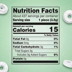 Life Savers Wint-O-Green Breath Mints Bulk Hard Candy, Party Size (53.95 oz.)