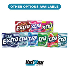 Full Box 10x Packs Wrigley’s Extra Spearmint Flavor Gum | 15 Sticks Per Pack