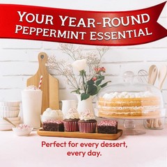 Versatile 19 OZ Crushed Peppermint Pieces – Perfect for Baking & Holiday Gifts