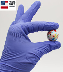 Psychedelic Jawbreakers Candy 1 Inch 1 Pound Hard as a Rock – Long 32 Pieces