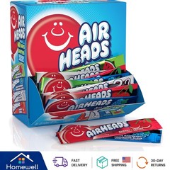 60 Count Full-Size Taffy Candy Bars Variety Pack – Gluten-Free Fruit Flavors