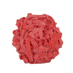 Every Sour Belts Flavor Gummy Candy 1 Pound (Strawberry)