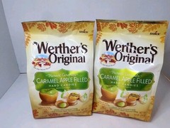 2 Bags Werther’s Original Caramel Apple Filled Hard Candy Limited Edition 9.4 oz