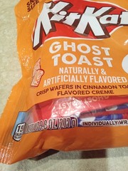2/Kit Kat GHOST TOAST Crisp Wafers in Cinnamon Toast Creme Limited Ed BB 6/25