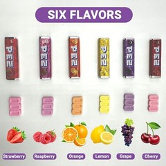 PEZ Candy Refills, 6 Assorted Fruit Flavors, Bulk & Delicious Candy (2 Pounds)