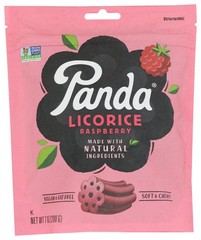 Panda Licorice Raspberry Soft Chews 7 Oz 8 Pack