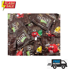 M&M’s Milk Chocolate Fun Size Candy, Bulk Pack 70-ct (Pack of 2 Pounds) Free US