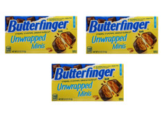9ct Butterfinger Bites Unwrapped Minis On the Go 2.80oz Theater Box (Pack of 9)