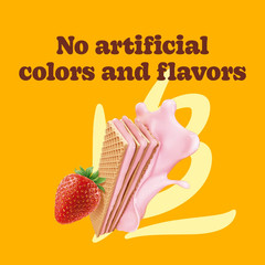 Bauducco Strawberry Wafers – Crispy Wafer Cookies With 9.0 Ounce (Pack of 1)