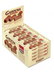 Loacker Gardena Hazelnut Wafers 25 Pack (1.34oz Each) Italian Premium Wafer