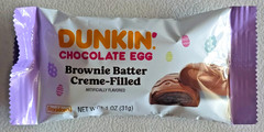Dunkin Donuts Chocolate Brownie Batter Creme-Filled Easter Egg Frankford (x6)