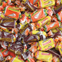3x Bags Alberts Ice Cream Fruit Chews Assorted Flavors | 240 Candies Per Bag