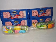 Pop Tarts Strawberry PEEPS Pops-Mike & Ike + Rainbow Peeps