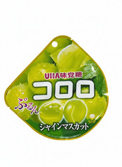 UHA Kororo Assorted 7-Pack Gummies Japan Limited Pear Flavor Grape Peach Muscat