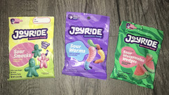 JOYRIDE Ryan Trahan Candy Lot Sour watermelon, worms, smacks 3.5oz (3 Bags)