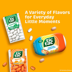 Tic Tac Fruit Adventure Mints 12 Count On-The-Go Refreshment Stocking 1.7 Oz