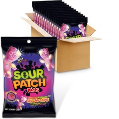 Glow Ups Strawberry-Watermelon Soft & Chewy Gummy Candy, Bulk Candy, 12-6.7 o…