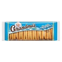 Grandma’s Sandwich Cremes Cookies Vanilla, 3.25 oz ( 2 Pack)