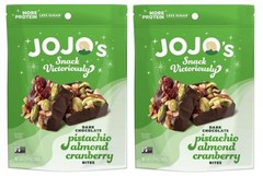 JOJO’s Snack Victoriously Dark Cocoa Pistachio Almond Cranberry 14.4oz. (2 Pack)