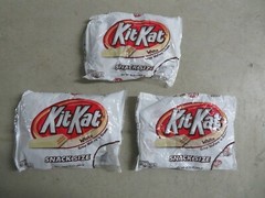 (3) Bags Kit Kat Snack Size Candy Bars 10.78 Oz White Chocolate *N