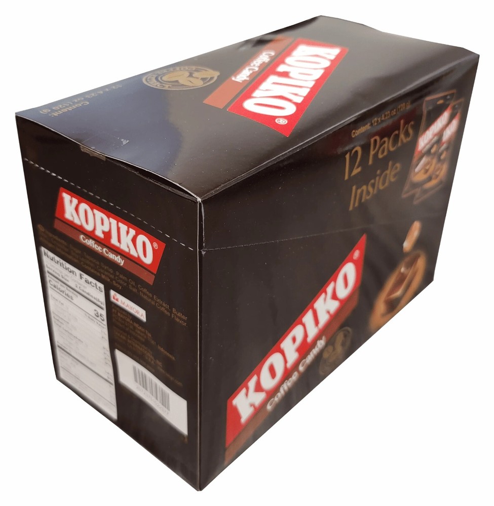 CA 1 BOX @32 CANDIES KOPIKO COFFEE CANDY ORIGINAL FLAVOR