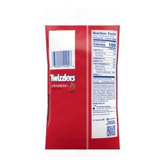 TWIZZLERS Twists Strawberry Flavored Licorice Style, 7 Ounce (Pack of 1), Red