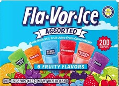 Fla-Vor-Ice Giant Pops, 1.5 oz., 200 pk.