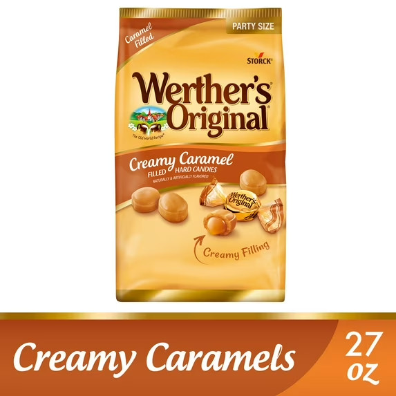Werther’s Original Creamy Caramel Filled Candy, 27 oz