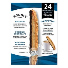 2 pack Nonni’s Almond Chocolate Biscotti, 24 ct. (Total 48 count) FREE shipping