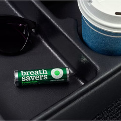 Breath Savers Spearmint Flavored Sugar Free Breath Mints, Rolls 0.75 oz, 8 Count