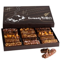 Granny Bellas Easter 15 Chocolate Wafers Gift Baskets, Girlfriend, Boyfriend,…